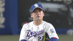 金丸、痛恨一発浴びる　6回途中3失点で降板