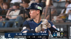 西武打線がエスコンで大復活！小島大河のプロ初グラスラで12得点