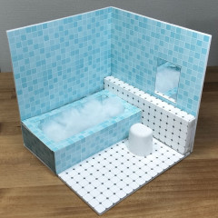 【画像】100円ショップのドールハウスキットで銭湯のジオラマ作ってみたｗｗｗｗｗｗｗｗｗｗｗｗｗｗ
