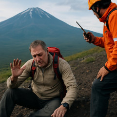 「やっぱりだめだ」富士山下山中に疲労で動けなくなった男性（54）が再び救助要請…登山時に引き続き2日連続で救助求める