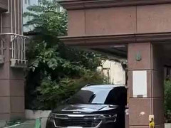 駐車場の柱に貼ったコーナーガードがボロボロになっていた。だれか車でも擦ったのかな？ → 犯人はコイツです…