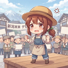 「農家を守ろう」新潟で百姓一揆 コメ農家、厳しい経営訴えデモ