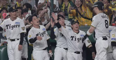 テル大山の二者連続弾、去年もあった模様