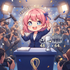 FIFA会長「W杯出場国を『32→48』にしたら大成功。次回は『48→64』にするべきだ」