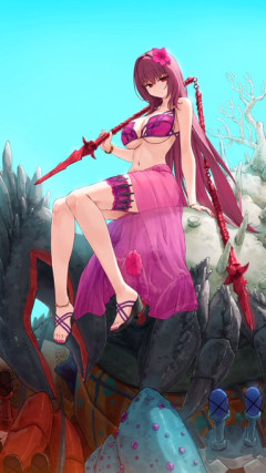 【FGO】水着スカサハ Fate/GrandOrderのイラスト紹介3960