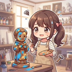 修復家「ワシがキリスト像やマリア像の修復家だから修復したろ！」→