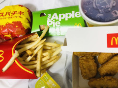 【デブ食】マクドで軽食を買って食べてきました！
