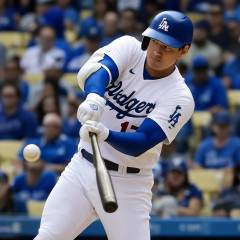 ドジャース・大谷翔平が日米通算350本塁打到達！ 前半戦最終戦で22号先頭打者アーチ   #MLB |  相手ピッチャーは申告敬遠しろよ  |  これならオールスターサボるなよ