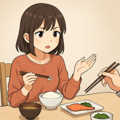 「これはマナー違反ですか？」 食卓の疑問がSNS大反響「全然問題ない」「相手が三流です」   |  そういやマナー講師のマナーはどこから仕入れてきているんだろう