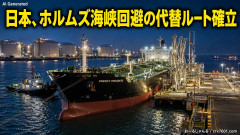 【速報】日本、ホルムズ海峡回避の代替ルート確立「輸入原油は昨年比65％→38％まで縮まった」「中東輸入33%減も米輸入74%増」「全量確保見込み」