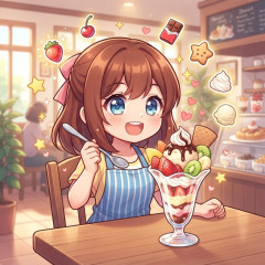 【AIパフェ】食べたくなったらプラス！