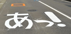路面に「あっ！」岩手