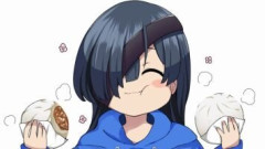【FGO】肉まん食べる望月千代女の可愛すぎるイラスト
