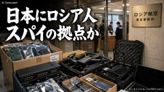 【速報】日本にロシア人スパイの拠点か ロシア航空の東京事務所で軍需物資ハイテク機器などのを調達と米有力紙報道