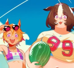 【ウマ娘】海外ファンアートのオペドト…もちもちだ。
