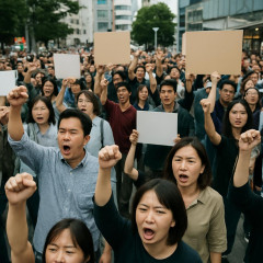 「高市総理は国会に出ろ」「暮らしをよくする法案を」国会前デモ...新宿駅・東南口でも呼応、抗議の声