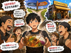 カレー屋でバイト始めたんだがまかないで作ったオリジナルスパイスカレーを絶賛されて独立を進められてるんだが岐路かも、、、。
