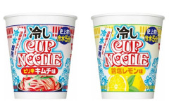 日清、冷水で作る「冷しカップヌードル」