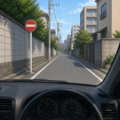 【悲報】おっさん、進入禁止に気がつかない