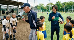 【画像】野球部とサッカー部の監督のイメージの違い、とんでもないｗｗｗｗｗｗｗｗｗｗ