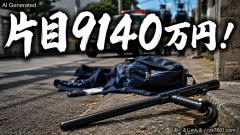 【沖縄】警棒が接触し、高校生が右目を失明、和解が可決「県が税金で9140万円支払い」