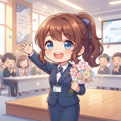【画像】駿河屋の入社式、雰囲気よい