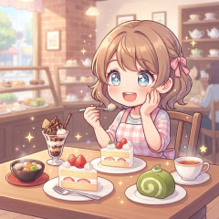 今日食べた甘い物は？