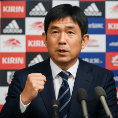 森保監督、続投へ「日本のためなら何でもやるつもり」 短期契約での続投報道後、初めて取材に応じて意欲示す   #速報