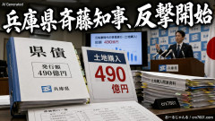 【反撃開始】兵庫県斉藤知事、井戸前知事による県債の違法処理を公表「土地購入に490億円もの県債を発行」