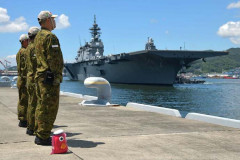 インド太平洋方面派遣を終えた護衛艦「かが」「ふゆづき」「ましゅう」が母港に帰港！