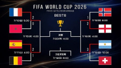 w杯ベスト4、そのままFIFA1～4位で埋まるwwwwwww