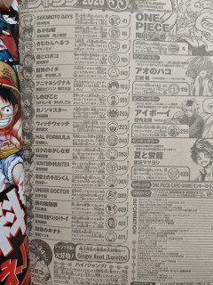 【超悲報】尾田栄一郎、ジャンプ連載陣がアオのハコ完結に祝辞を送る中1人だけ別の話をしてしまう