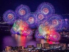 【悲報】びわ湖花火大会、タダ見客排除で大津SAを完全封鎖・・・・・・・・・