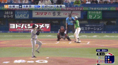 【ヤクルト対巨人14回戦】ヤクルト、6回裏2アウト一二塁から赤羽のタイムリーで先制！！！！！！！！！！！！！！