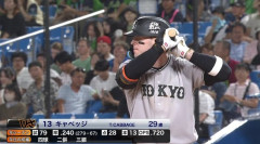 キャベッジの6月7月の得点圏打率