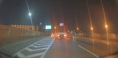 【衝撃映像】外環道・荷崩れ死亡事故の瞬間、タクシーの強引な割り込みがヤバすぎる…