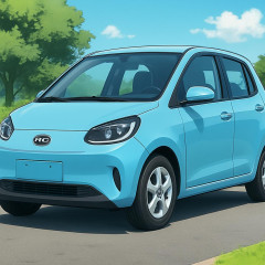 BYDの軽自動車。価格は200万円台前半。五毛どもはもう予約した？