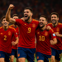 スペイン完勝で4大会ぶりV王手! 鉄壁“無敵艦隊”37試合連続不敗の世界記録並んだ   #W杯 |  日本はスペインのこれ目指してるんだろうけど