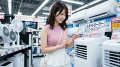 【エアコンが置けないから】スポットクーラー買ったんだがめちゃくちゃ冷えてて草ァ！！！！！！！！！！！！