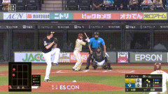 【日本ハム対ソフトバンク13回戦】日本ハム、初回2アウト一二塁から水野のタイムリーツーベースで先制！！！！！！！！！