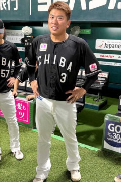 千葉魂　２０年目角中１軍合流　全力プレー今季初安打　千葉ロッテ（第５３４回）