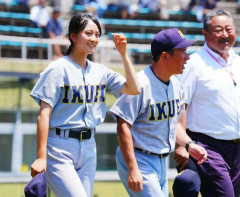 【画像】仙台育英初の女子野球部員、星よつはちゃんwwwwwww
