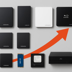 アイオーデータ、SSDやBDドライブ計10製品を値上げへ 改定率は最大87％   |  外付けSSDてなにに使うんじゃ？