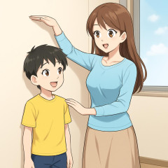 子供を高身長に育てる方法、めっちゃ簡単だった🍩