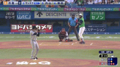 【ヤクルト対巨人15回戦】ヤクルト・サンタナ、巨人・西舘から第15号先制ソロホームラン！！！！！！！！！！！！！