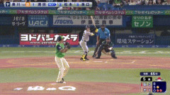 【ヤクルト対巨人15回戦】巨人、5回表2アウト二塁から浦田のタイムリーでリードを3点に広げる！！！！！！！！！！！！！