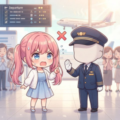 飛行機に「露出の多い服装」で乗ろうとした女性を係員が