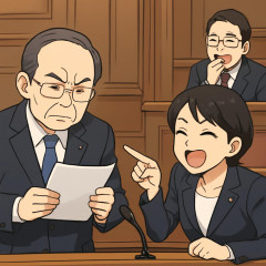 中革連・小川「カンペ読みながらの答弁、残念」 高市首相「ご自身もメモ見てる」 議場爆笑   #党首討論