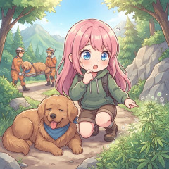 登山道で大麻を食べた？突然動けなくなった大型犬、山岳救助隊に運ばれ下山 英