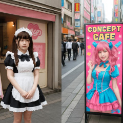 秋葉原でメイド喫茶が激減、コンカフェが200店超に急増した理由   |  コンカフェとメイド喫茶って何が違うの？